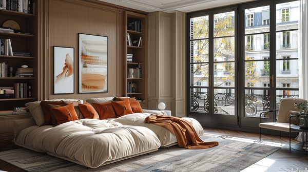 Optimisez l'espace avec un canapé convertible