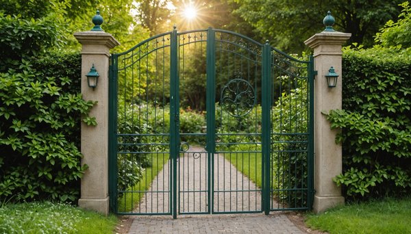 Portail de jardin grillagé : alliez sécurité et style